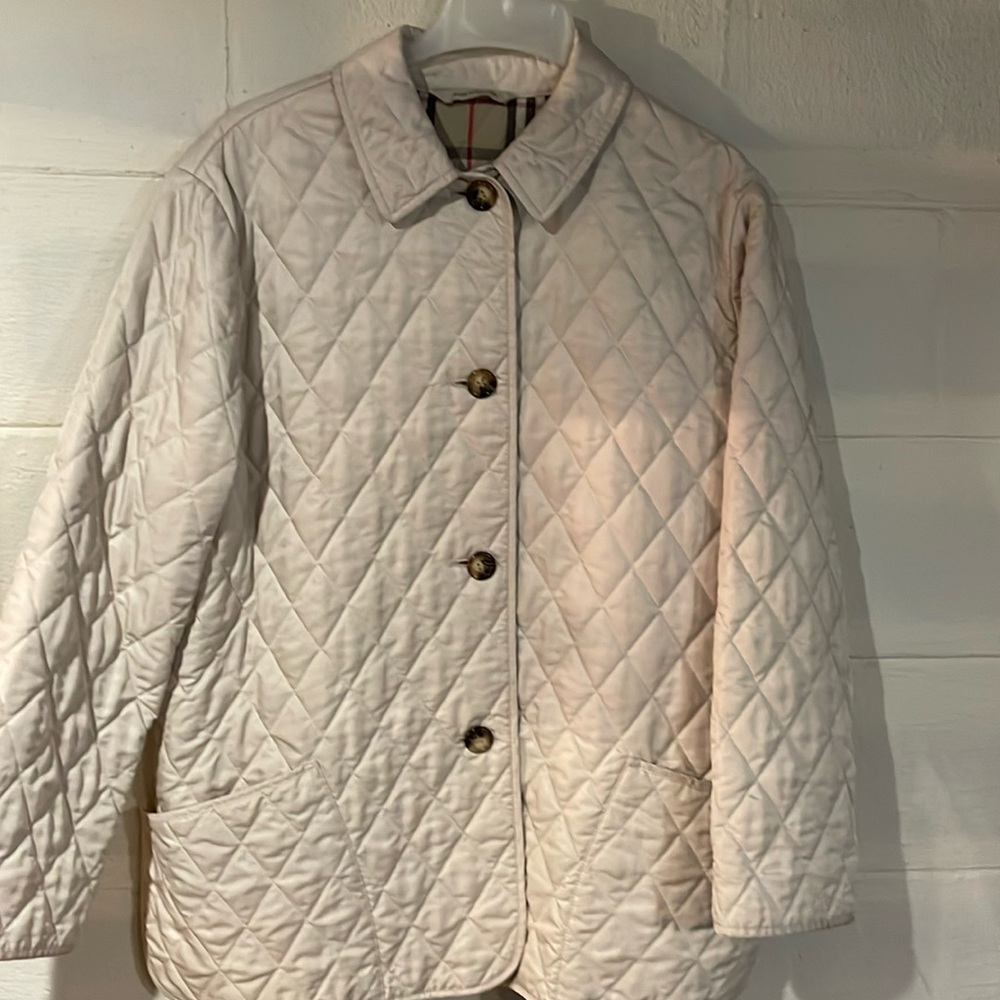 Burberry quilted jacket